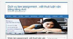 Desktop Screenshot of nhanlamassignment.org