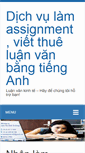 Mobile Screenshot of nhanlamassignment.org